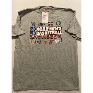 NWT Vintage 2008 NCAA Final 4 Basketball Championship Shirt Little Rock XL Texas